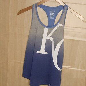 Nike Dri-fit Kansas City Royals Ombre Tank Top Medium